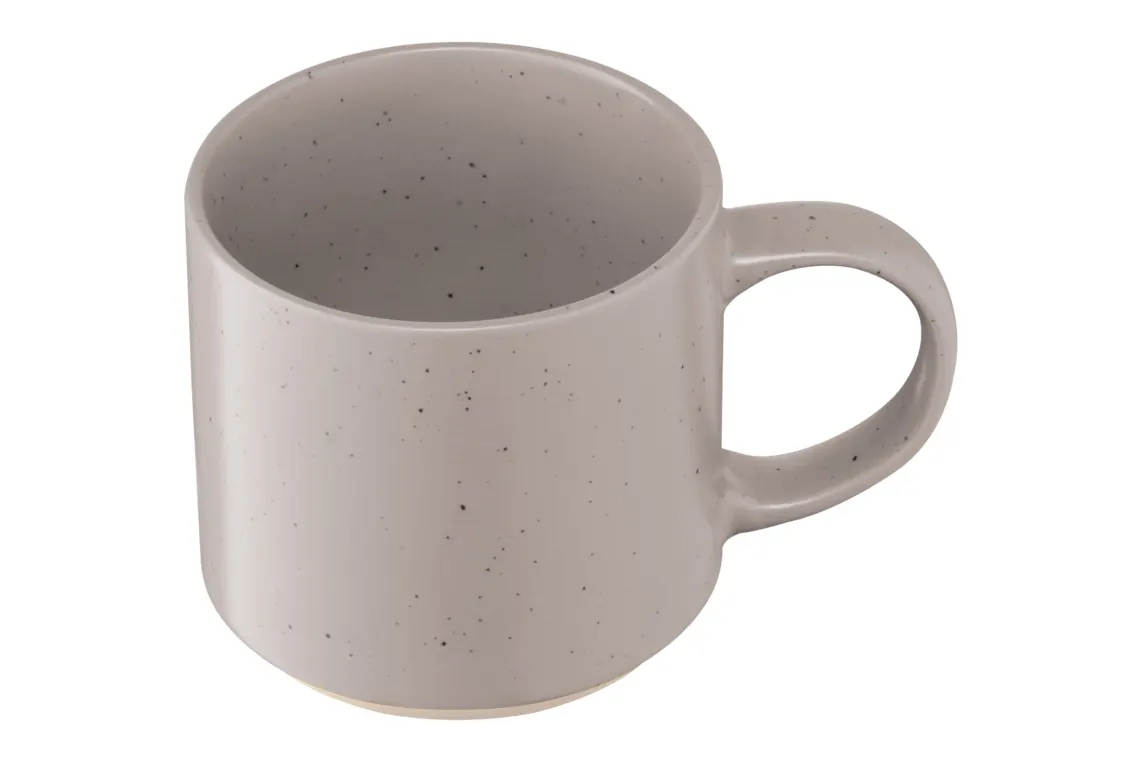 კათხა Ardesto Mug Alcor, 420ml, ceramics, gray