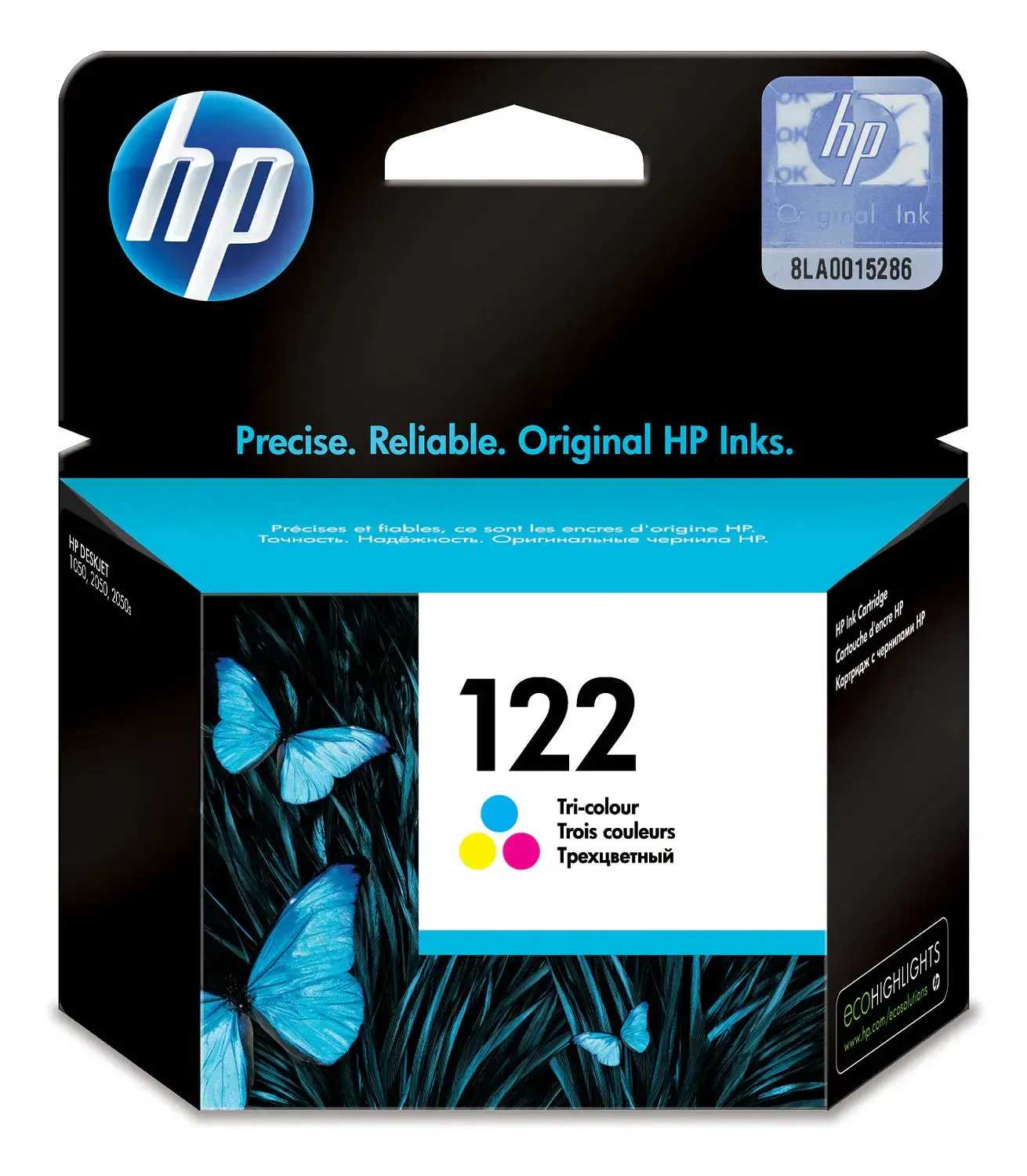 HP 122, Tri-Color Ink Cartridge CH562HE