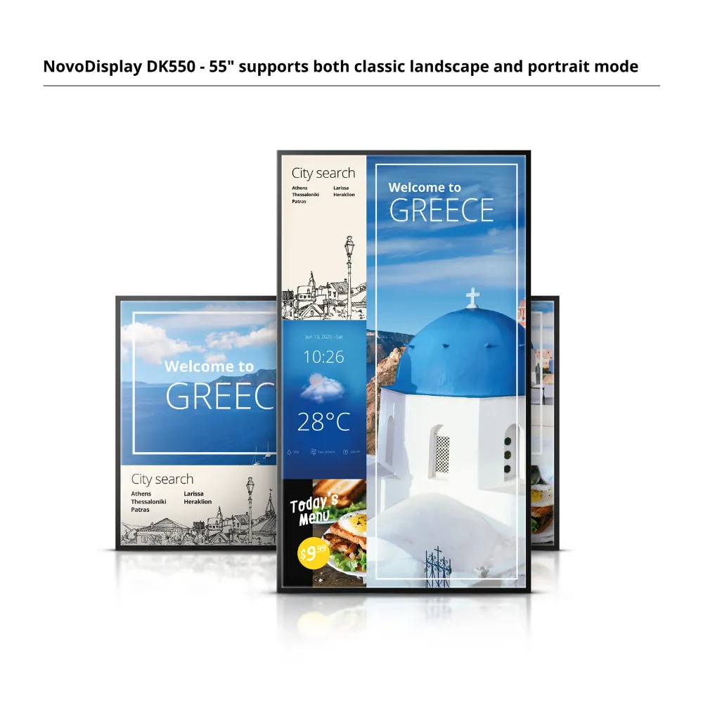 Interactive display Vivitek NovoDisplay DK751 Panel Size 75” Native Resolution 4K Ultra-HD (3840 x 2160) Android™ v7.1 Speakers 5W x2 (Stereo)