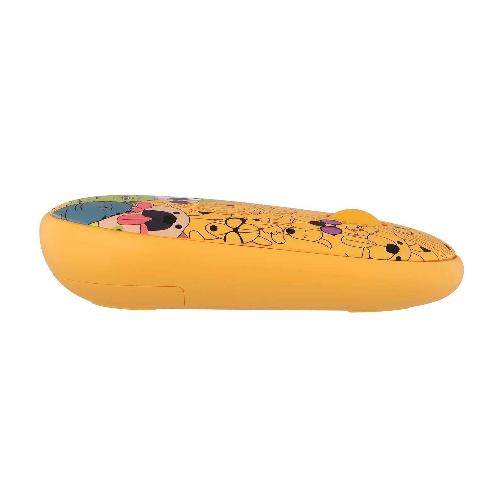 მაუსი 2E Mouse MF300 PETS:CATS&DOGS Silent WL BT, Yellow