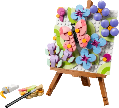 კონსტრუქტორი LEGO Creator Floral Art Decor Painting 31390