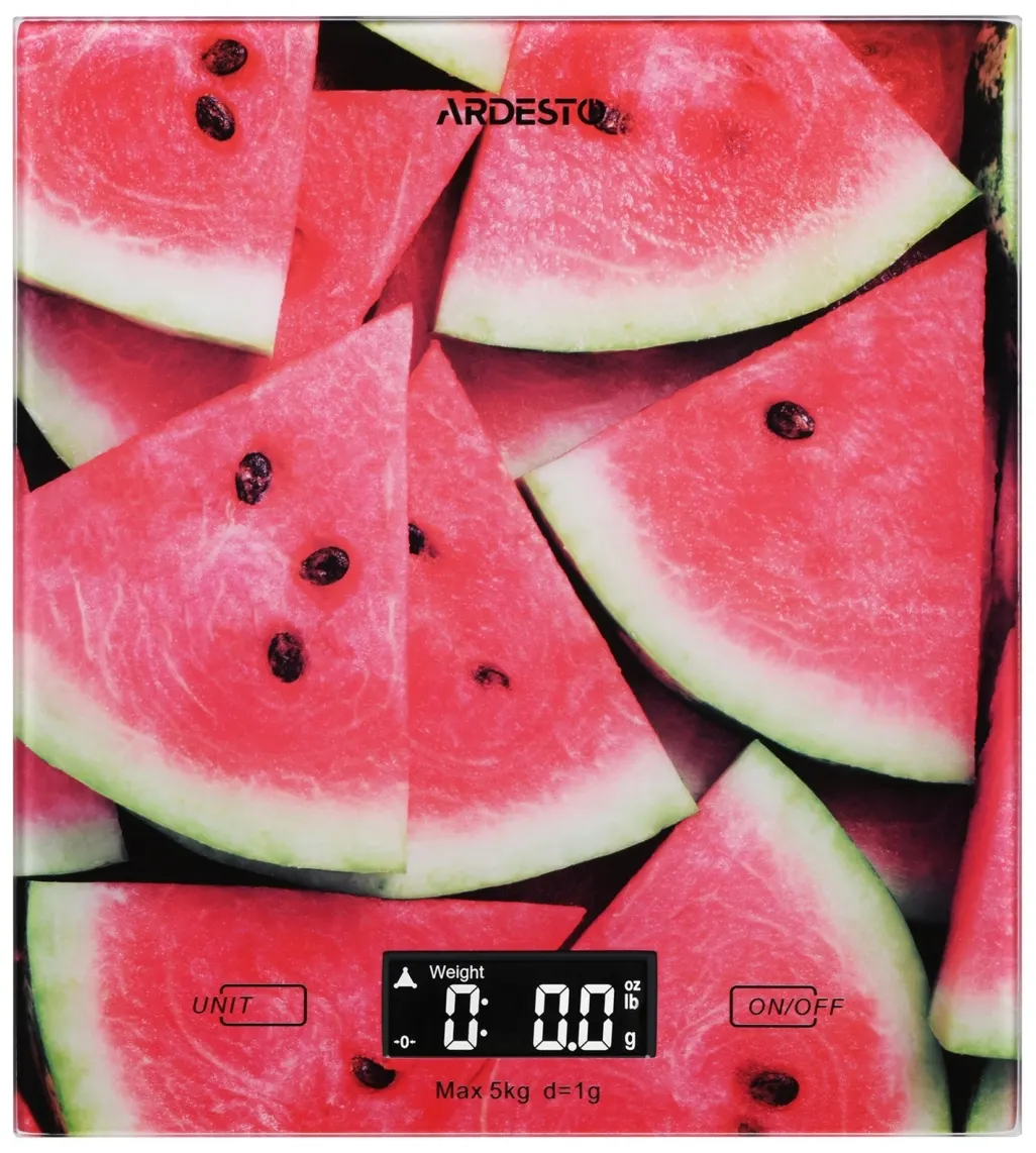 სამზარეულოს სასწორი Ardesto Kitchen Scales SCK-893WATERMELON
