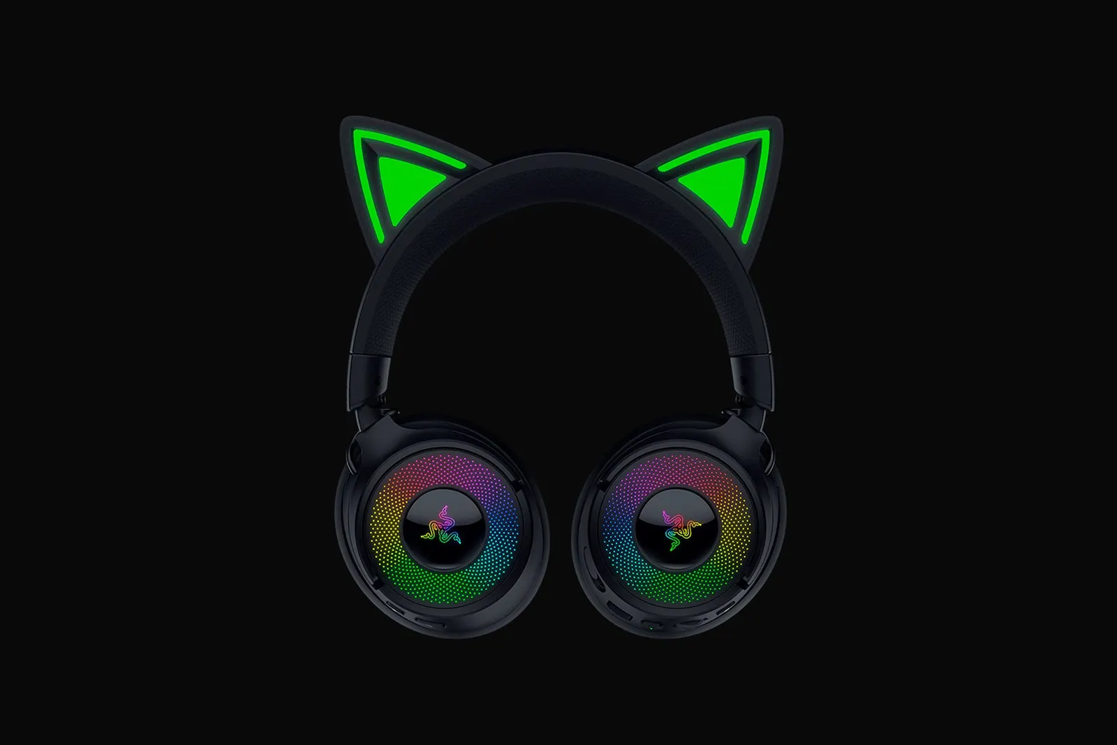 ყურსასმენი Razer Headset Kraken Kitty V3 Pro, USB/BT/WL, black