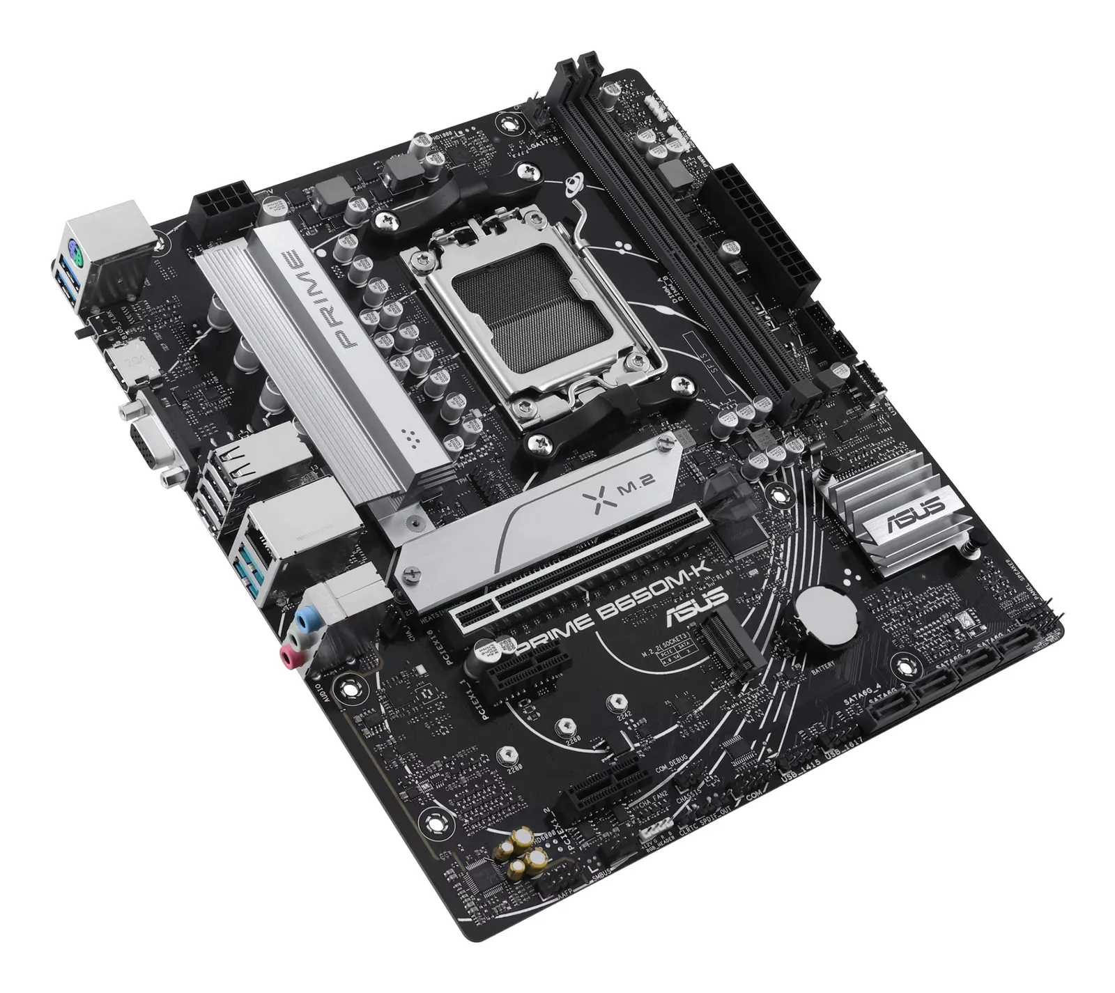 დედაპლატა ASUS Motherboard PRIME B650M-K sAM5 B650 2xDDR5 M.2 HDMI D-Sub mATX