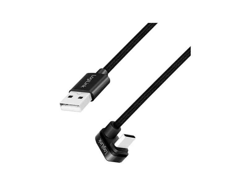 კაბელი Logilink CU0192 USB Type-C Gaming Cable with U-Shaped Plug 1m