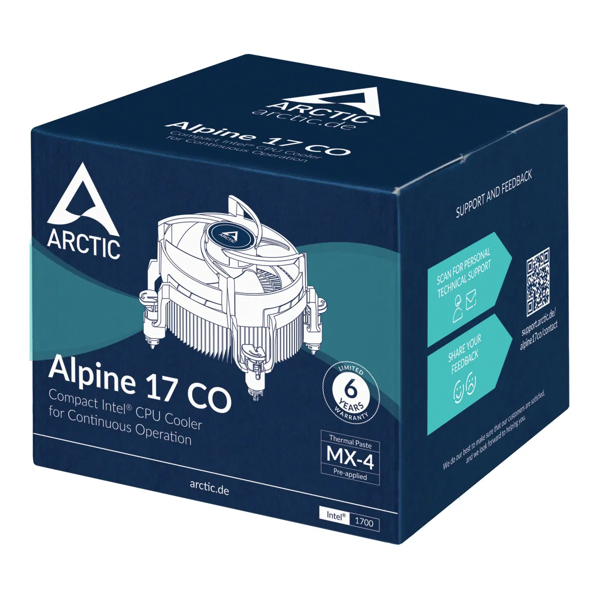 ქულერი Arctic Alpine 17 CO