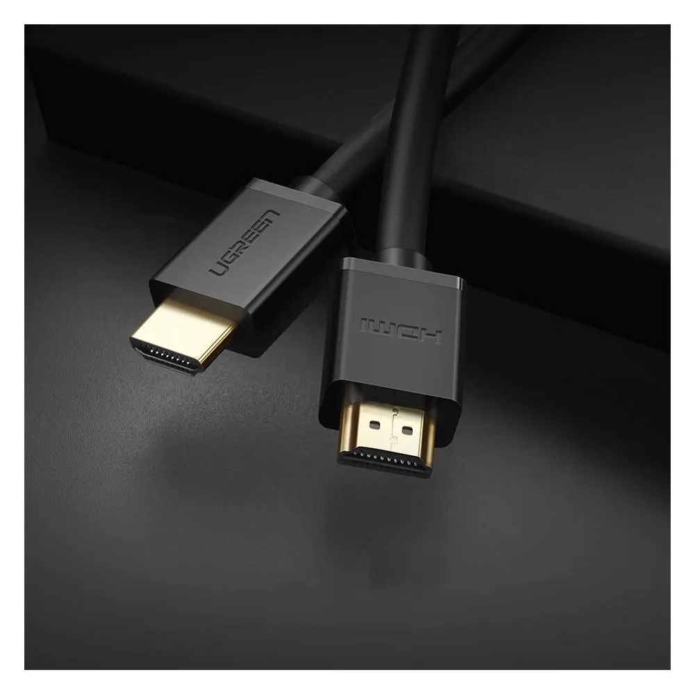 HDMI კაბელი UGREEN HD104 (10111), HDMI Cable, Support 4K 30Hz, 3D Visual Effect, 15m, Black