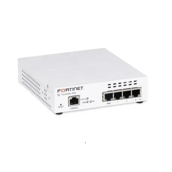 FortiGate-30G 4 x GE RJ45 ports (including 3 x Internal Ports, 1 x WAN Ports)