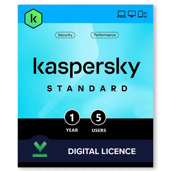 Kaspersky Standard Caucasus Edition. 5-Device 1 year Base Download Pack (Internet Security)