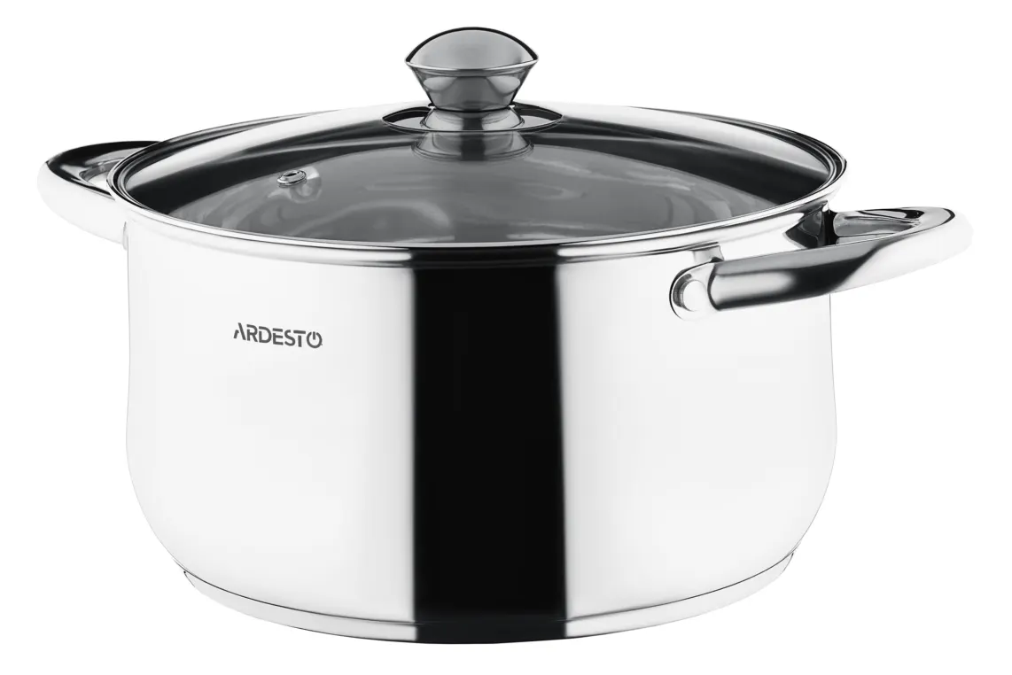 Ardesto Cookware set Gemini Gourmet Varese, 10 pcs., stainless steel