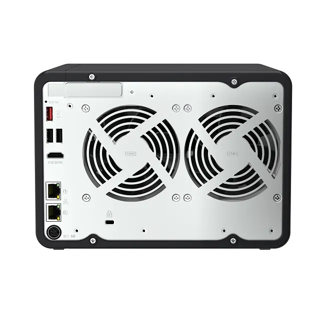 NAS სერვერი 6-Bay desktop NAS, Intel Celeron N5105/N5095 quad-core, 8 GB onboard not expandable, 6 x 3.5"/2.5" SATA 6Gb/s drive bays, 2 x M.2 2280 PCIe Gen 3 x1
