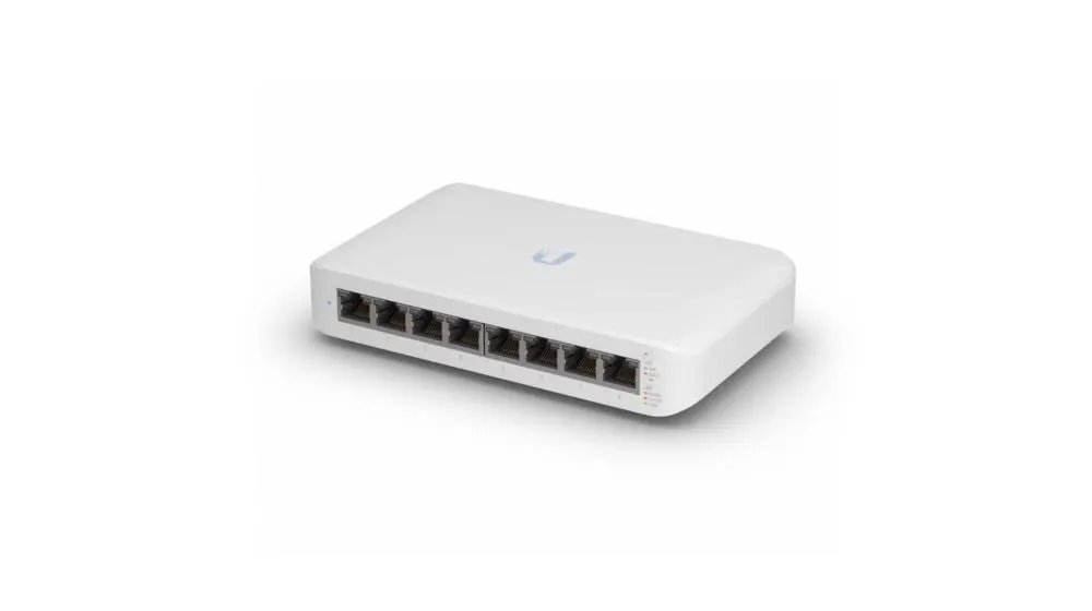 მართვადი PoE სვიჩი - Lite 8 PoE, Ubiquiti USW-Lite-8-POE-EU