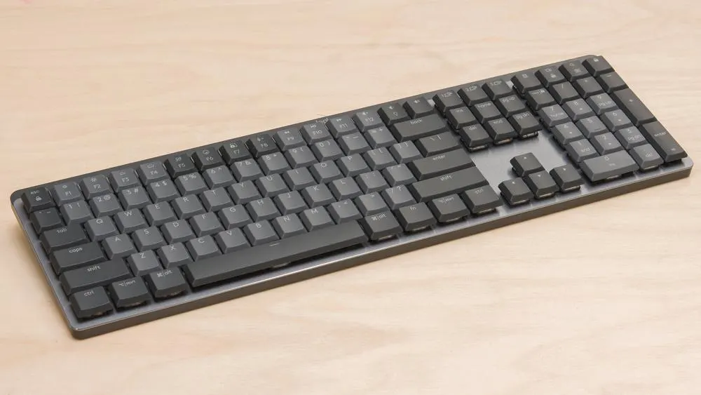logitech, MX Mechanical tactile, Keyboard Graphite