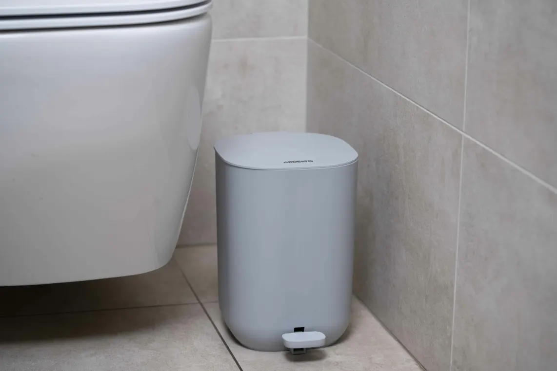 ARDESTO Step bin Vigor, 3l, polypropylene, grey