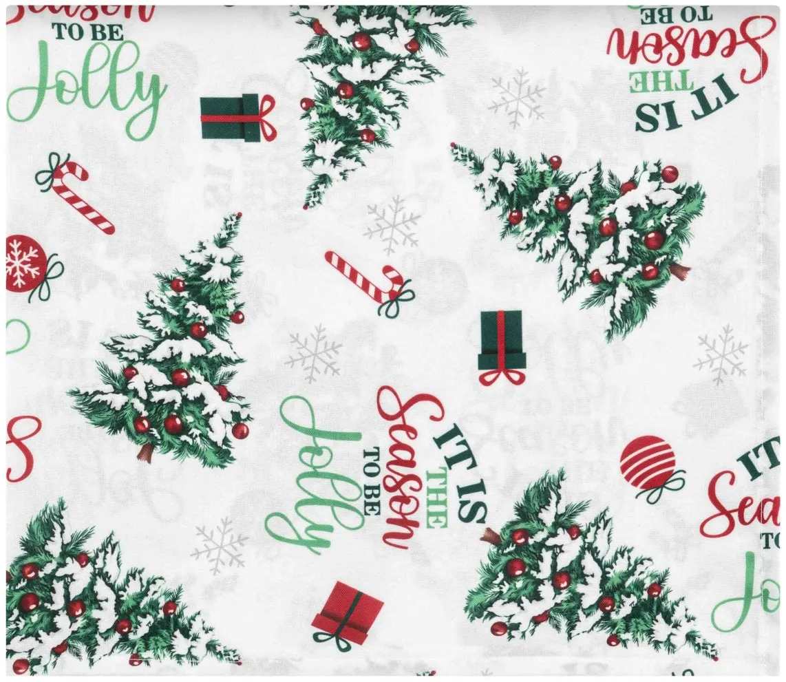 სუფრის გადასაფარებელი Ardesto Tablecloth Christmas Tree 120x140cm, 100% polyester, green