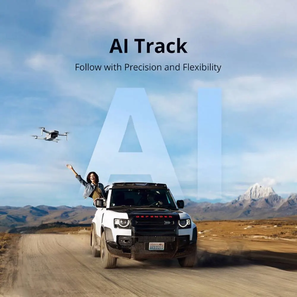 Drone Potensic ATOM 2 Screen Remote (Fly More Combo) AI Tracking Grey