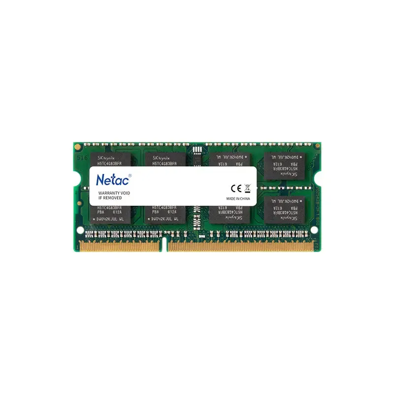 Netac, Basic RAM 8GB DDR3 L-1600 204-Pin C11 SODIMM.