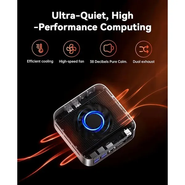 მინი კომპიუტერი ACEMAGIC M1 R7-7735HS 24GB/512GB