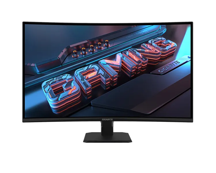 მონიტორი Gigabyte GS32QCA 31.5" QHD VA 180Hz 1ms 2xHDMI DP Black