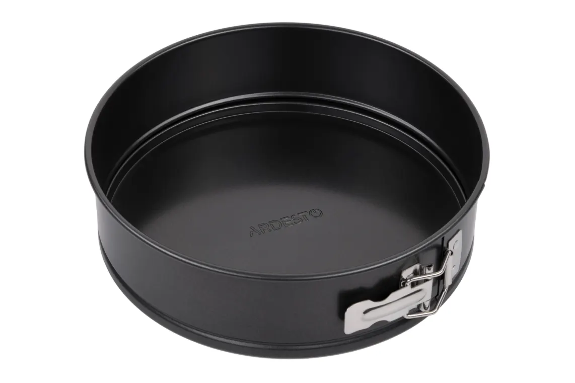 საცხობი ფორმა Ardesto Springform pan Gemini, 24x6.5cm, carbon steel, round, gray