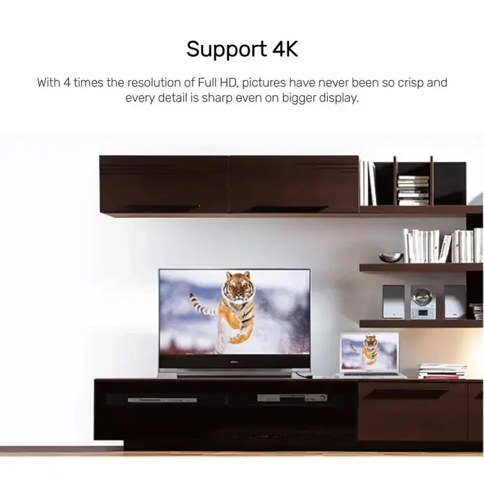 Y-6331, UNITEK, 20CM Mini DisplayPort to HDMI Female Adapter (4K)