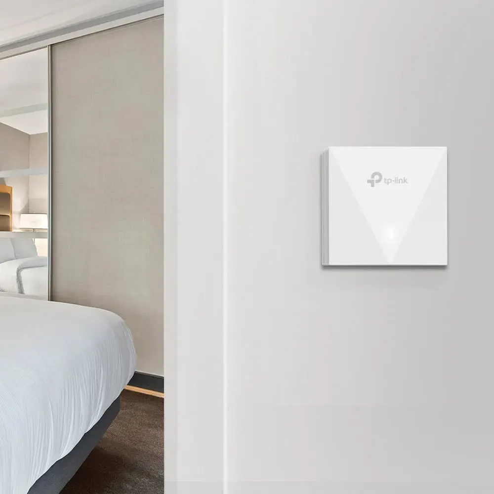 TP-Link, EAP650-Wall, AX3000 Wall Plate Wi-Fi 6 Access Point