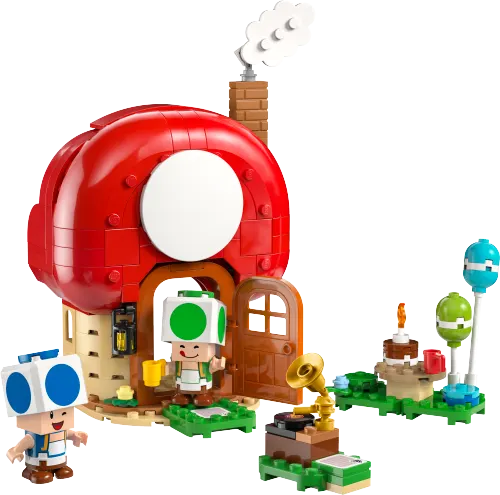 კონსტრუქტორი LEGO Super Mario Bechipka v bydinky Toad 72041