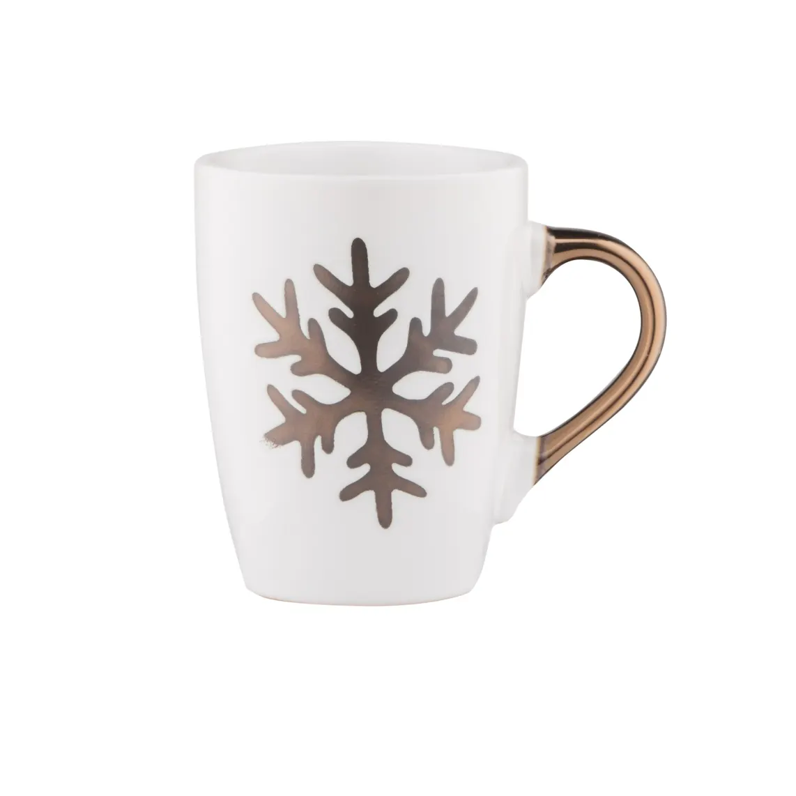 კათხა Ardesto Mug Christmas Snowflake, 320ml, ceramic, in assortment