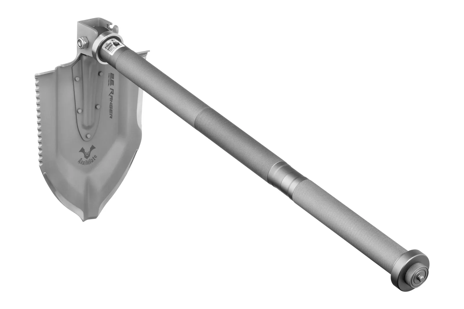 ნიჩაბი 2E Multitool tactical shovel Ranger Steel Gray collapsible, 22 in 1, with cover included, 103 cm max., 1.6 kg