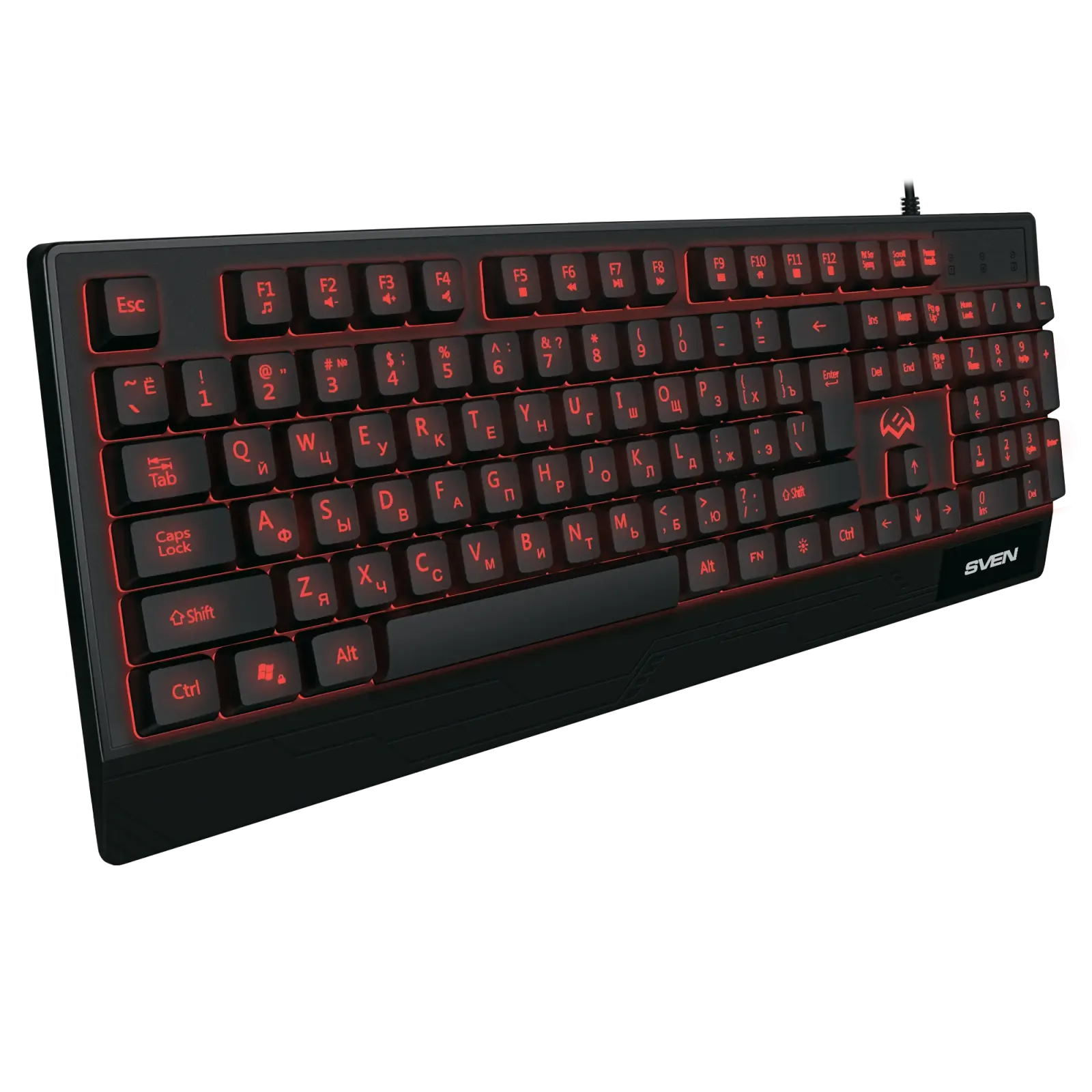 SVEN, SV-019280, Keyboard Black