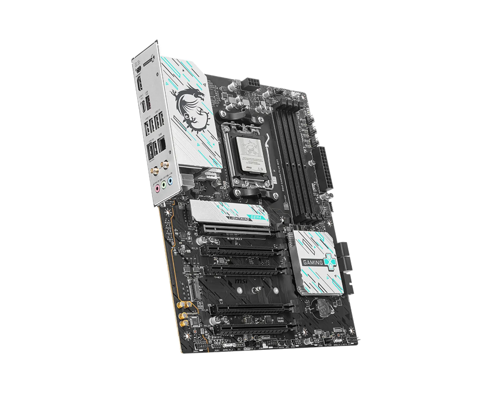 დედაპლატა MSI Motherboard B840 GAMING PLUS WIFI sAM5 B840 4xDDR5 M.2 HDMI WiFi BT ATX
