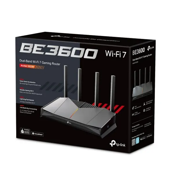 TP-Link Archer GE230 Dual-Band Wi-Fi 7 Gaming Router