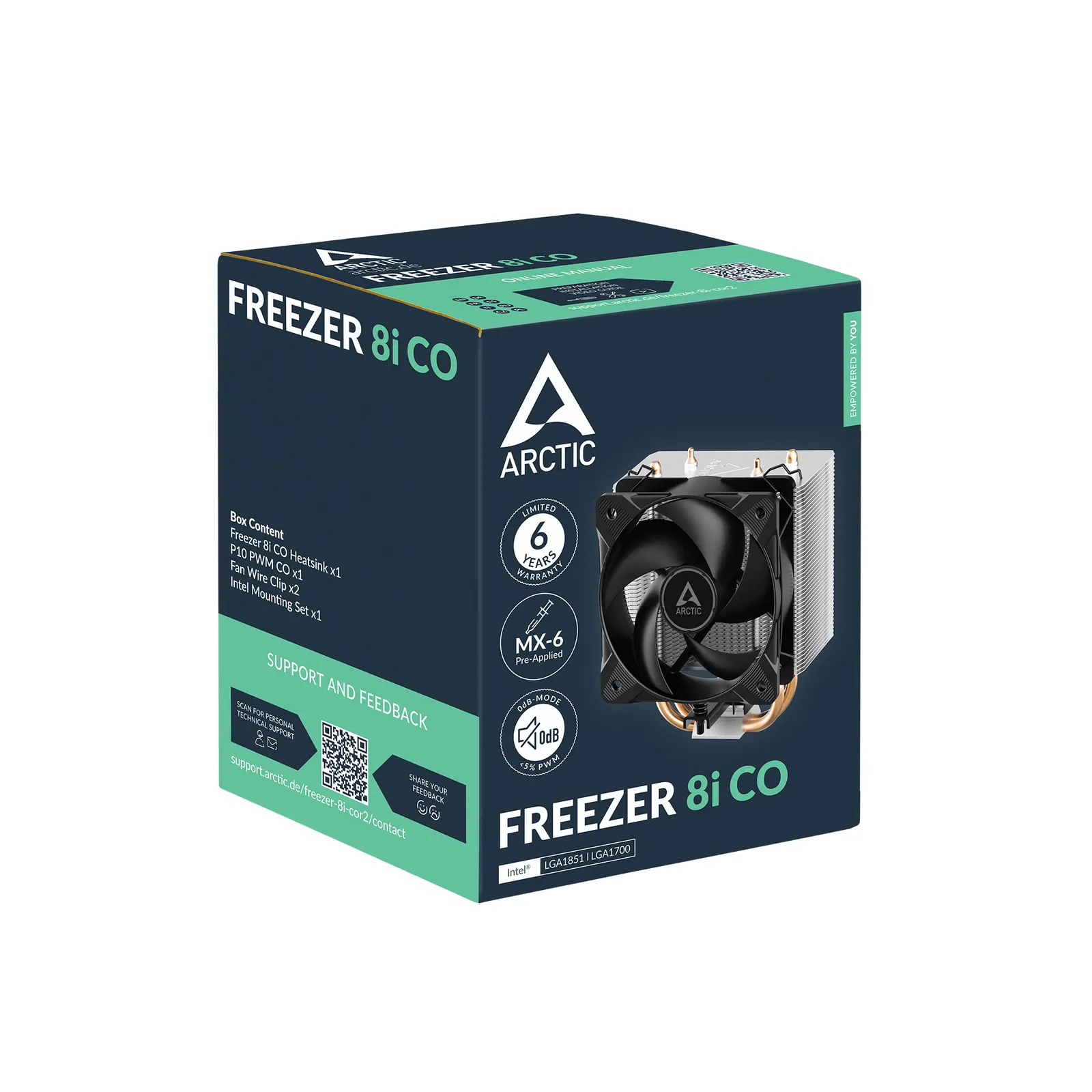 ქულერი Arctic Freezer 8i CO