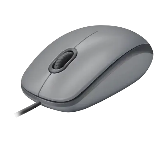 logitech, M110, Mouse Gray