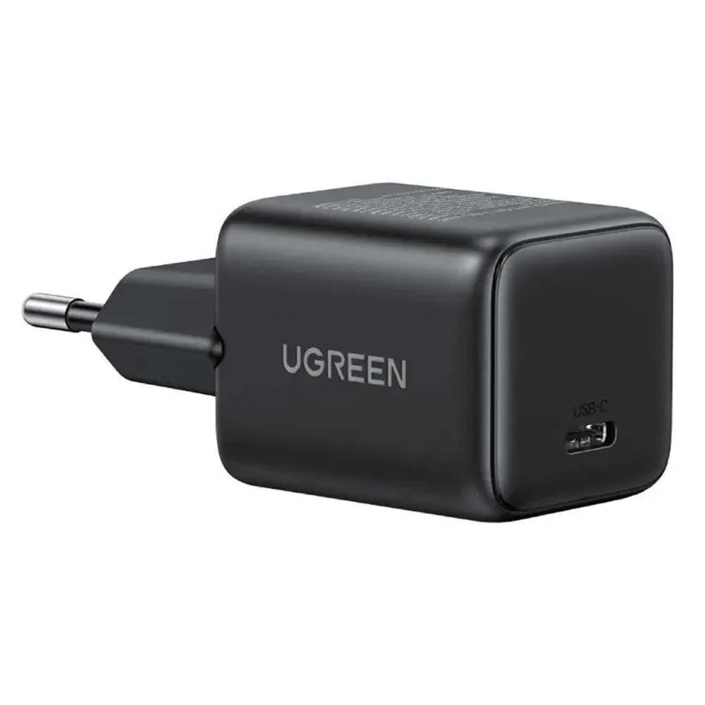 მობილურის დამტენი UGREEN X513 (65007), 30W, Type-C GaN Fast Charger, Black