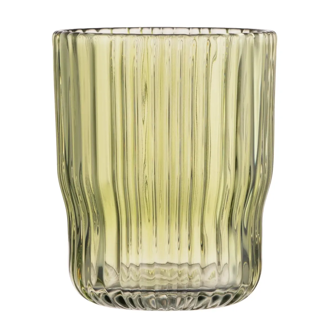 Low glasses set ARDESTO, 300ml, 2pcs, glass, green