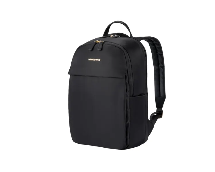 ზურგჩანთა Kingsons Waterproof High Quality Women Backpack 14.9" Black - KS25002