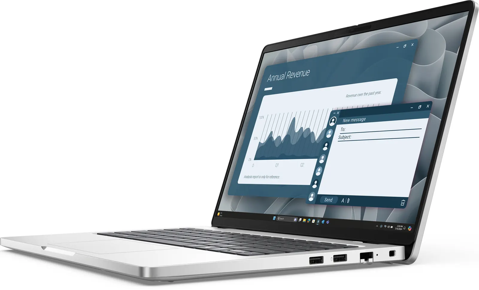 Dell Pro 14 PC14255/AMD Ryzen AI 7 PRO 350/16GB/1TB/14.0" FHD+/AMD Radeon 860M/FgrPr/FHD/IR Cam/Mic/WLAN + BT/Backlit Kb/3 Cell/W11Pro/3Ywr