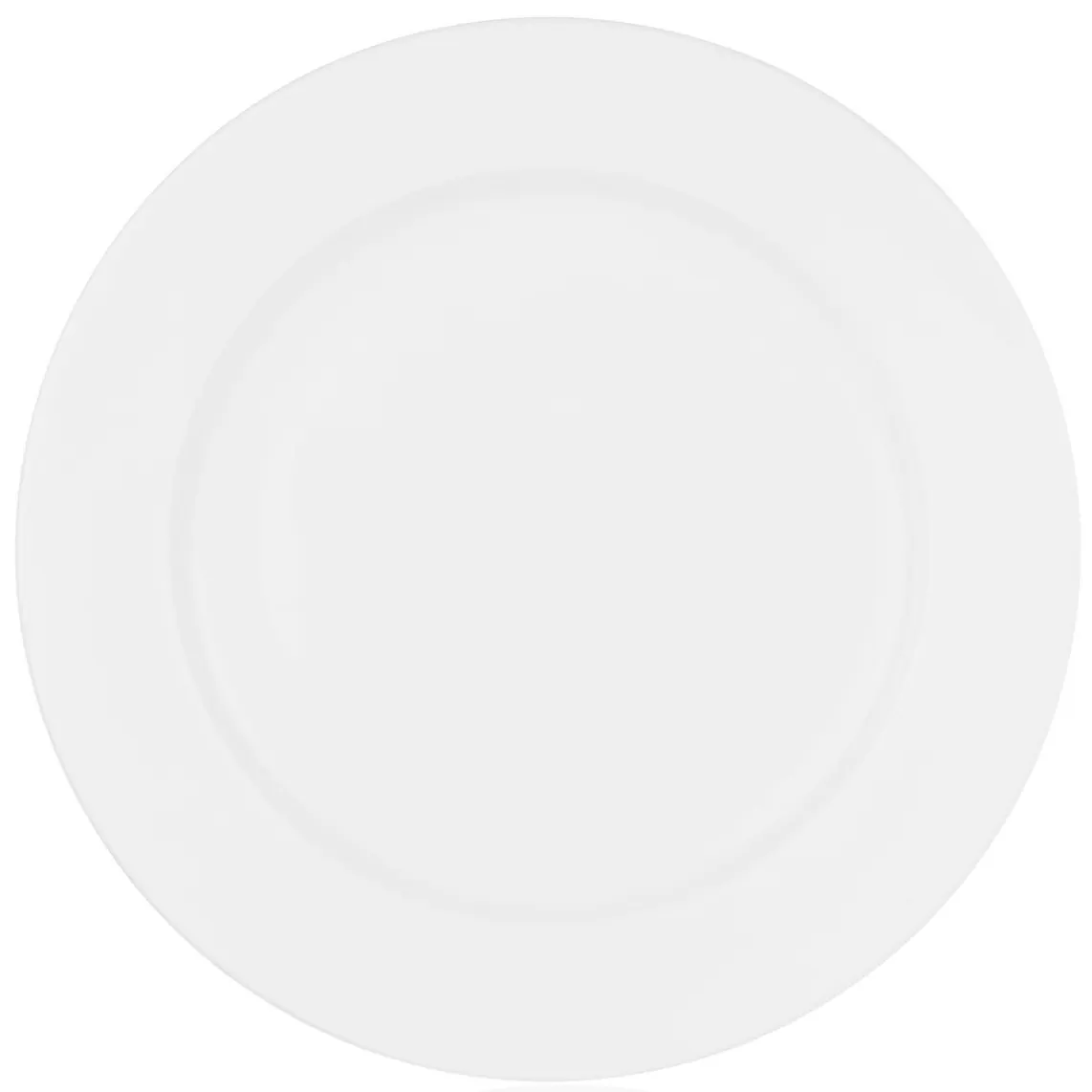 Ardesto Dinner plate Prato, 25cm, porcelain, white