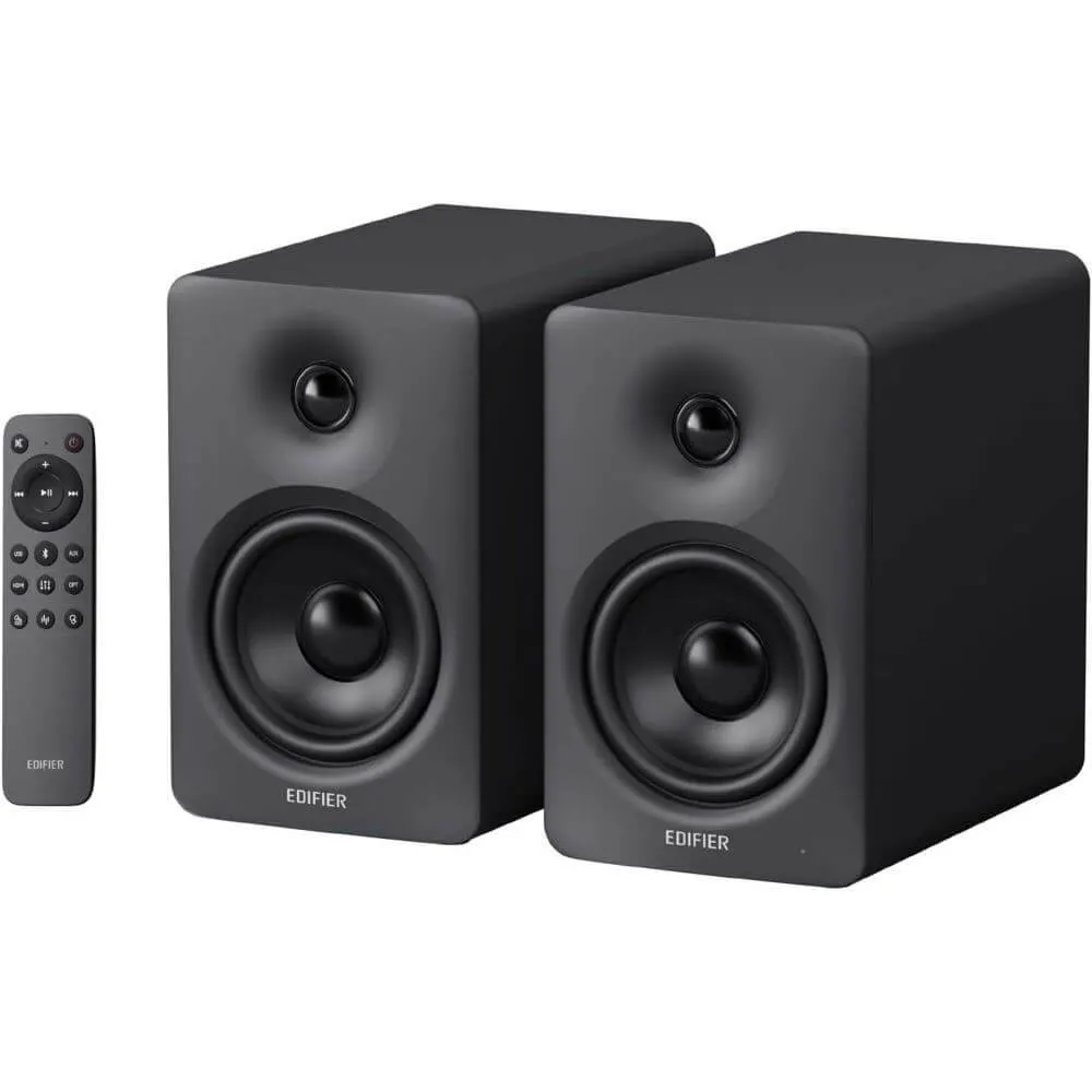 დინამიკი Edifier M90, 100W, HDMI eARC, Optical, Type-C, AUX, Bluetooth, Compact Active Speaker, Black