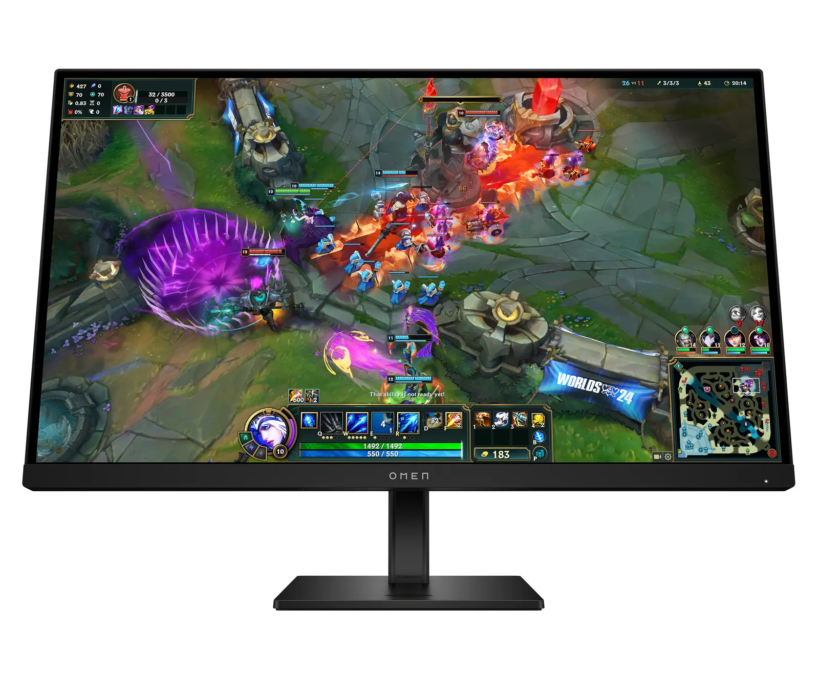 მონიტორი HP OMEN 27qs G2 27" IPS 2K Black
