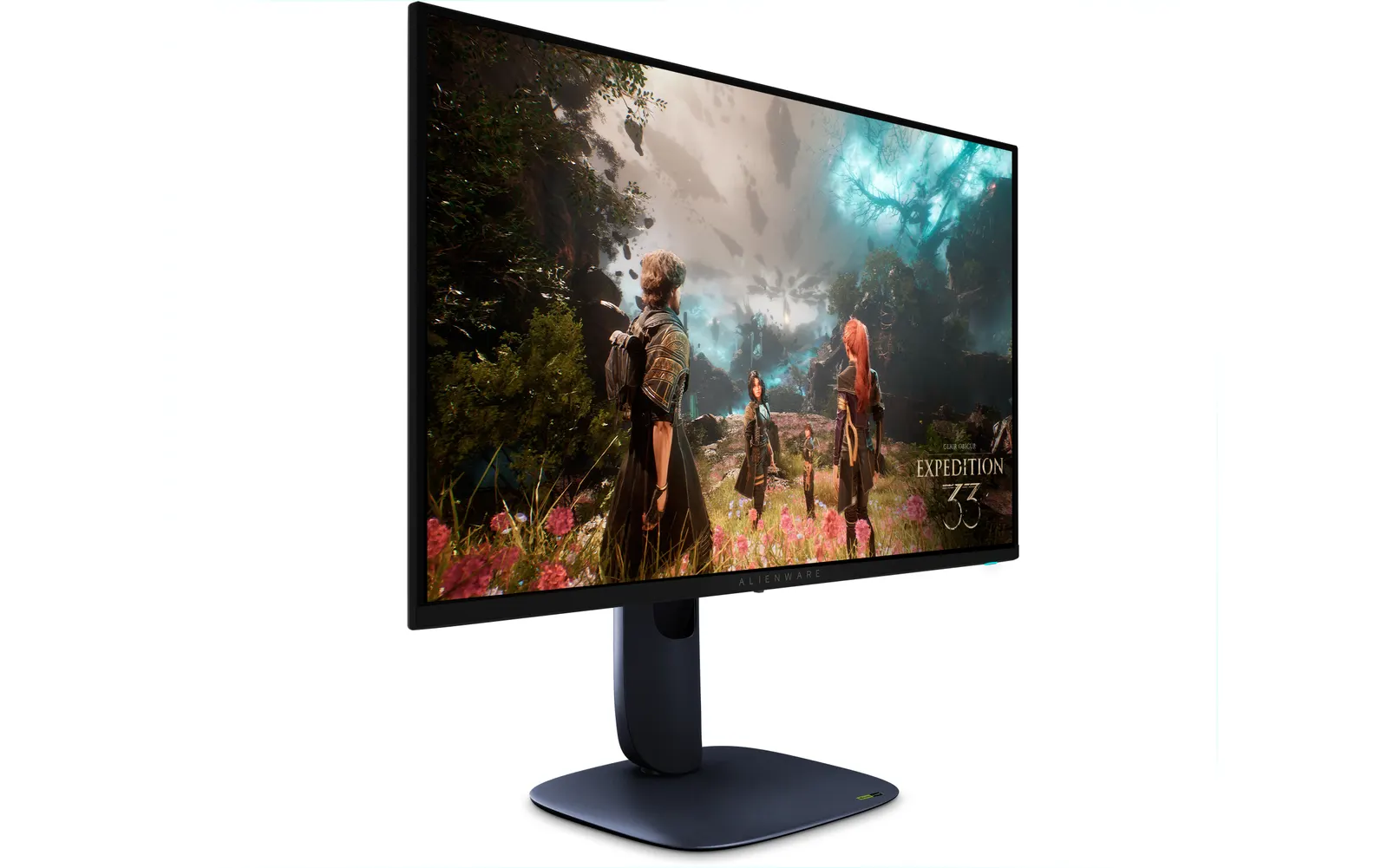 მონიტორი Alienware 27 4K QD-OLED Gaming Monitor - AW2725Q/UHD 3840 x 2160/16:9/178/178/0,03 ms/1000 cd/m/1,500,000:1/2 x HDMI 2.0/DP 1.4/4x USB/USB-C/3Yr w