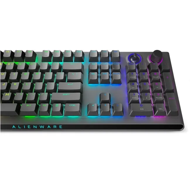 კლავიატურა Dell AlienwareTri-Mode Wireless Gaming Keyboard - AW920K (Dark Side of the Moon)