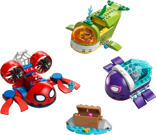კონსტრუქტორი LEGO Spidey Spidey: Underwater Vehicles 11207