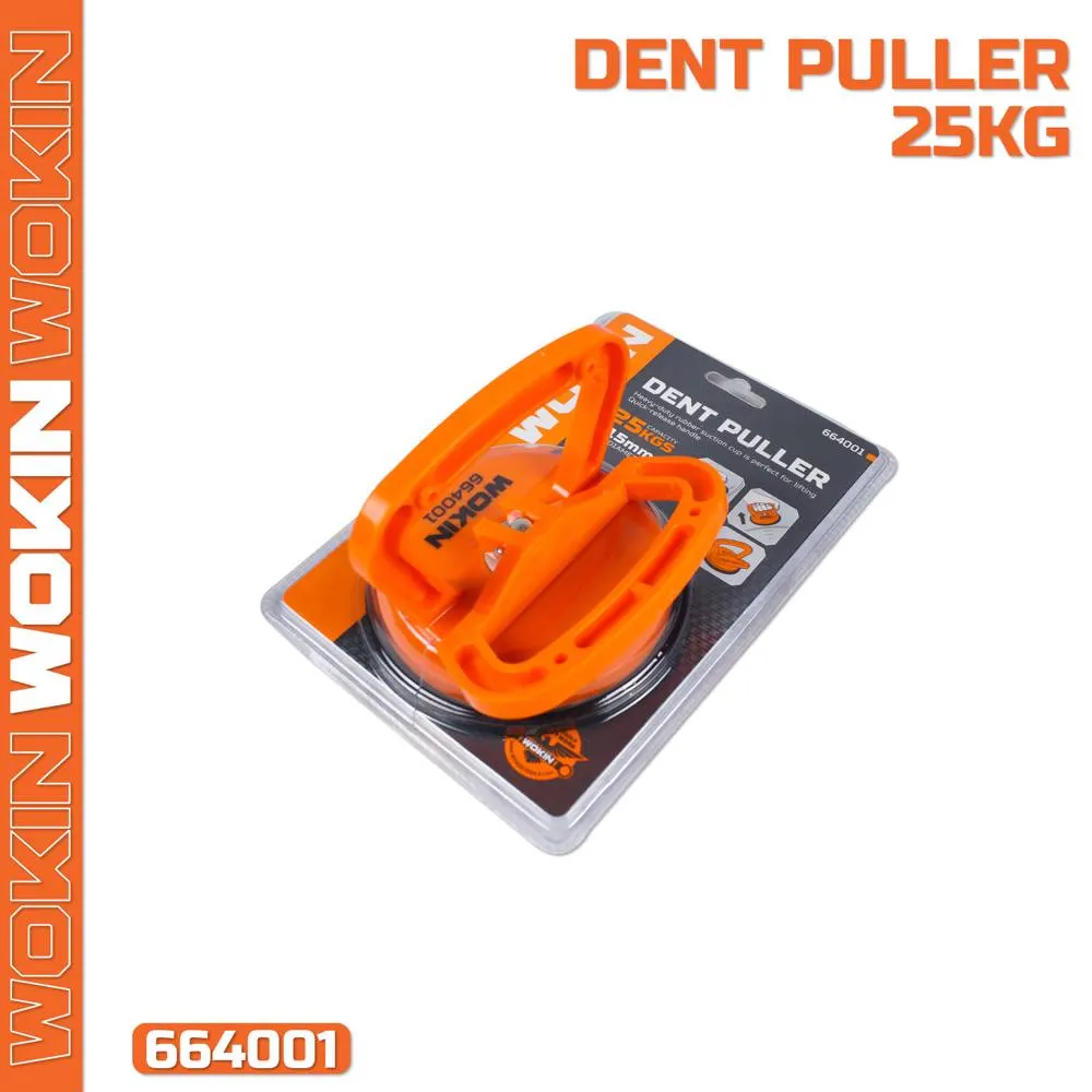 მინის დამჭერი დგუში Wokin 664001, 25Kg, Suction Cup Lifter, Orange