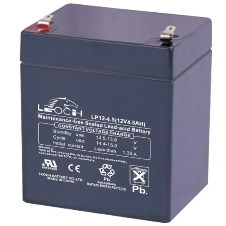 აკუმულატორი LEOCH, LP12-4.5, 12V 4.5Ah Rechargeable