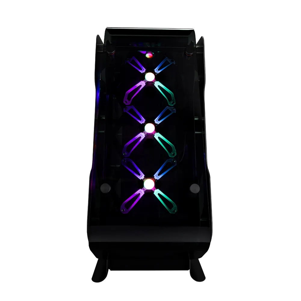 ქეისი Zalman PC case Z-MACHINE 500 without PSU, 2xUSB3.0, 2xUSB2.0, 1xUSB 3.1 Type-C, 5x120mm ARGB, VGA 400mm, LCS ready, TG Side Panel, ATX, black