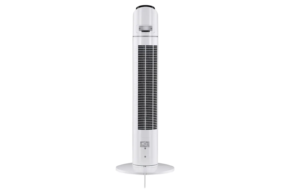 ვენტილატორი ARDESTO Column fan, 90cm, 50W, remote control, display, black and white