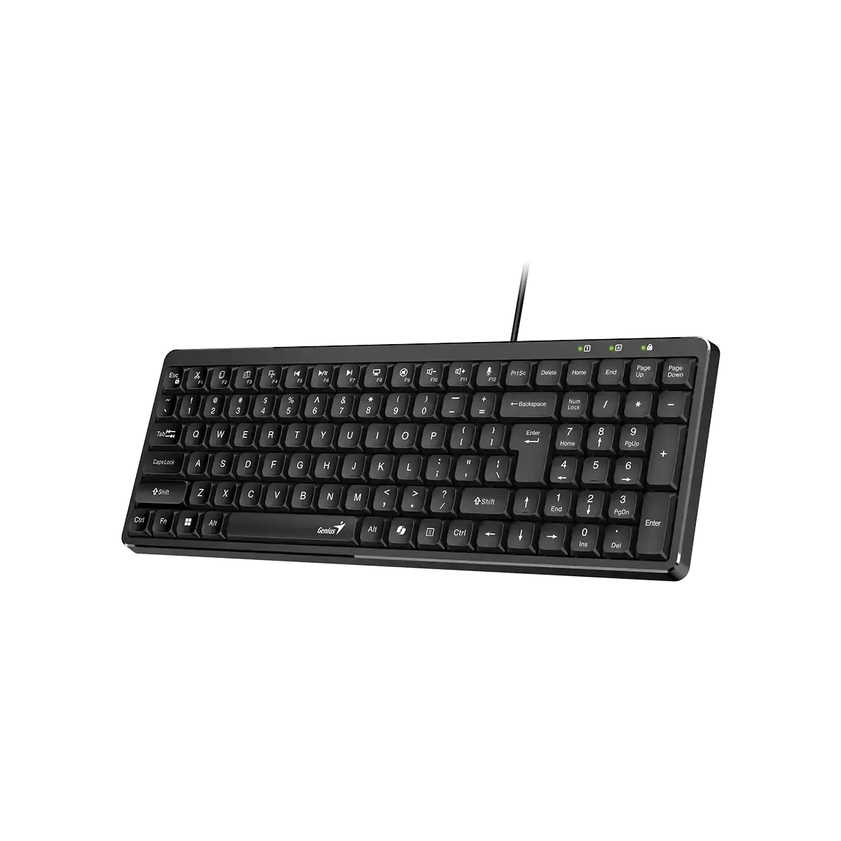 კლავიატურა Genius, LuxeMate 120, Keyboard, AI Copilot Key, Black