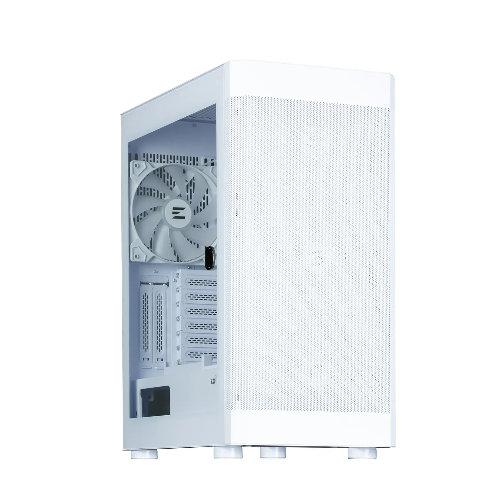 Zalman PC case I4 TG without PSU, 2xUSB3.0, 1xUSB2.0, 4x140mm RGB, VGA 320mm, LCS ready, TG Side Panel, ATX, white